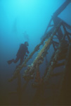 Diver on the "Avocet" Pensacola, Florida